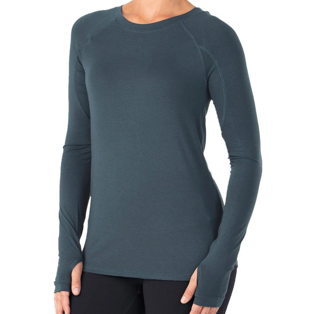 Free Fly Women's Bamboo Midweight Long Sleeve 4 Free Fly Women's Bamboo Midweight Long Sleeve