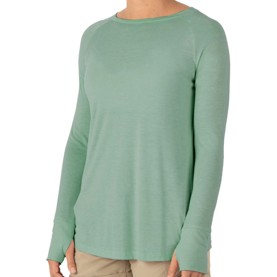 Free Fly Women's Bamboo Weekender Long Sleeve 5 Free Fly Women's Bamboo Weekender Long Sleeve