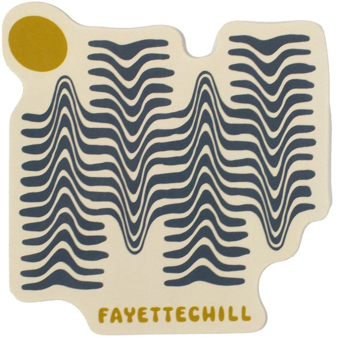 Fayettechill Wavelength Sticker 1 Fayettechill Wavelength Sticker