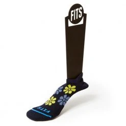 FITS Women's Light Runner Floral No Show Socks