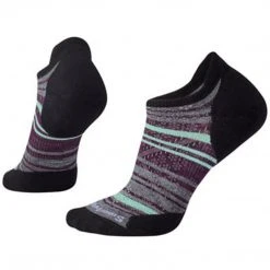 Smartwool Women's PhD Run Light Elite Striped Micro Socks
