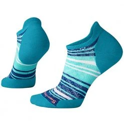 Smartwool Women's PhD Run Light Elite Striped Micro Socks