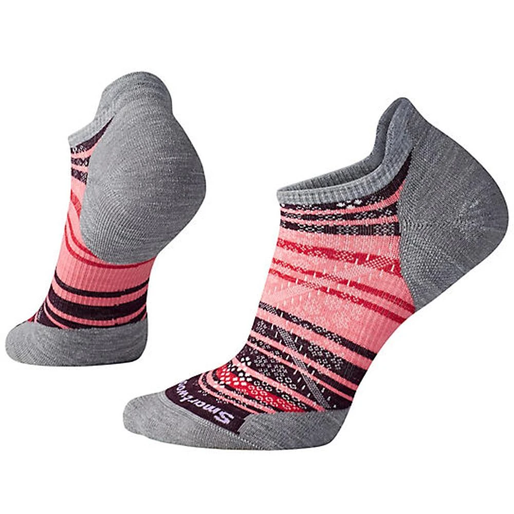 Smartwool Women's PhD Run Light Elite Striped Micro Socks 3 Smartwool Women's PhD Run Light Elite Striped Micro Socks