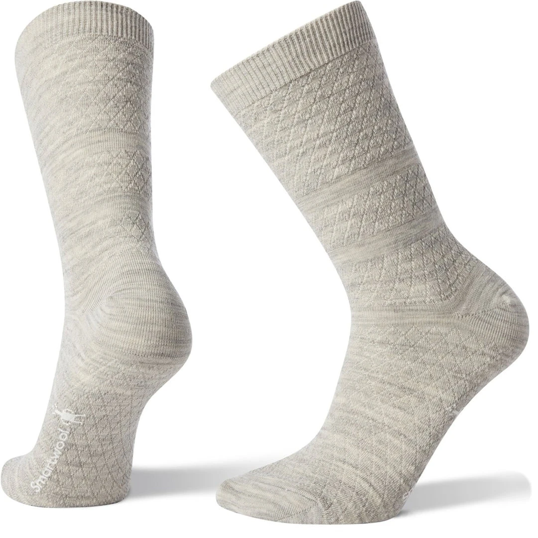 Smartwool Women's Texture Crew Socks 2 Smartwool Women's Texture Crew Socks