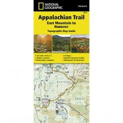National Geographic Maps Camp & Hike Appalachian Trail Map, East Mountain To Hanover [Vermont]