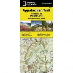 National Geographic Maps Appalachian Trail Map, Hanover To Mount Carlo [New Hampshire] Camp & Hike