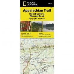 National Geographic Maps Camp & Hike Appalachian Trail Map, Mount Carlo To Pleasant Pond [Maine]