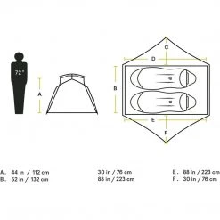 NEMO Equipment Aurora 2-Person Backpacking Tent & Footprint 18 NEMO Equipment Aurora 2-Person Backpacking Tent & Footprint