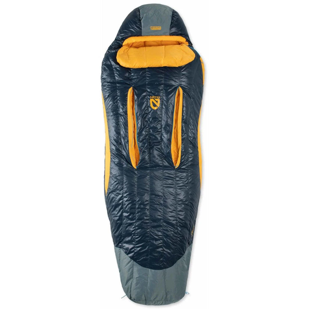 NEMO Equipment Men's Disco 15 Down Sleeping Bag - Long Camp & Hike 1 NEMO Equipment Men's Disco 15 Down Sleeping Bag - Long Camp & Hike