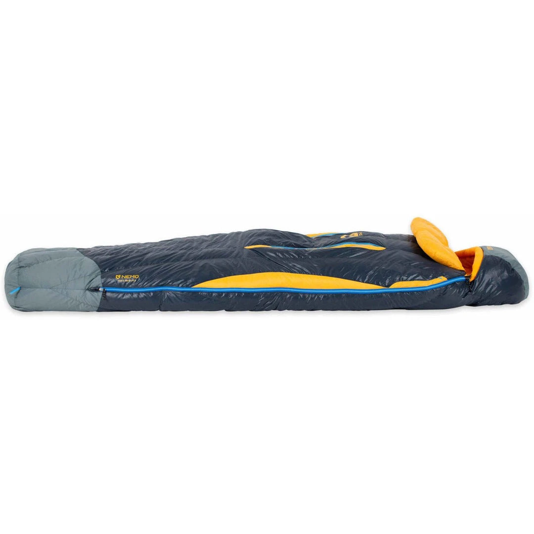 NEMO Equipment Men's Disco 15 Down Sleeping Bag - Long Camp & Hike 3 NEMO Equipment Men's Disco 15 Down Sleeping Bag - Long Camp & Hike