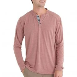 Free Fly Men's Bamboo Flex Henley 37 Free Fly Men's Bamboo Flex Henley