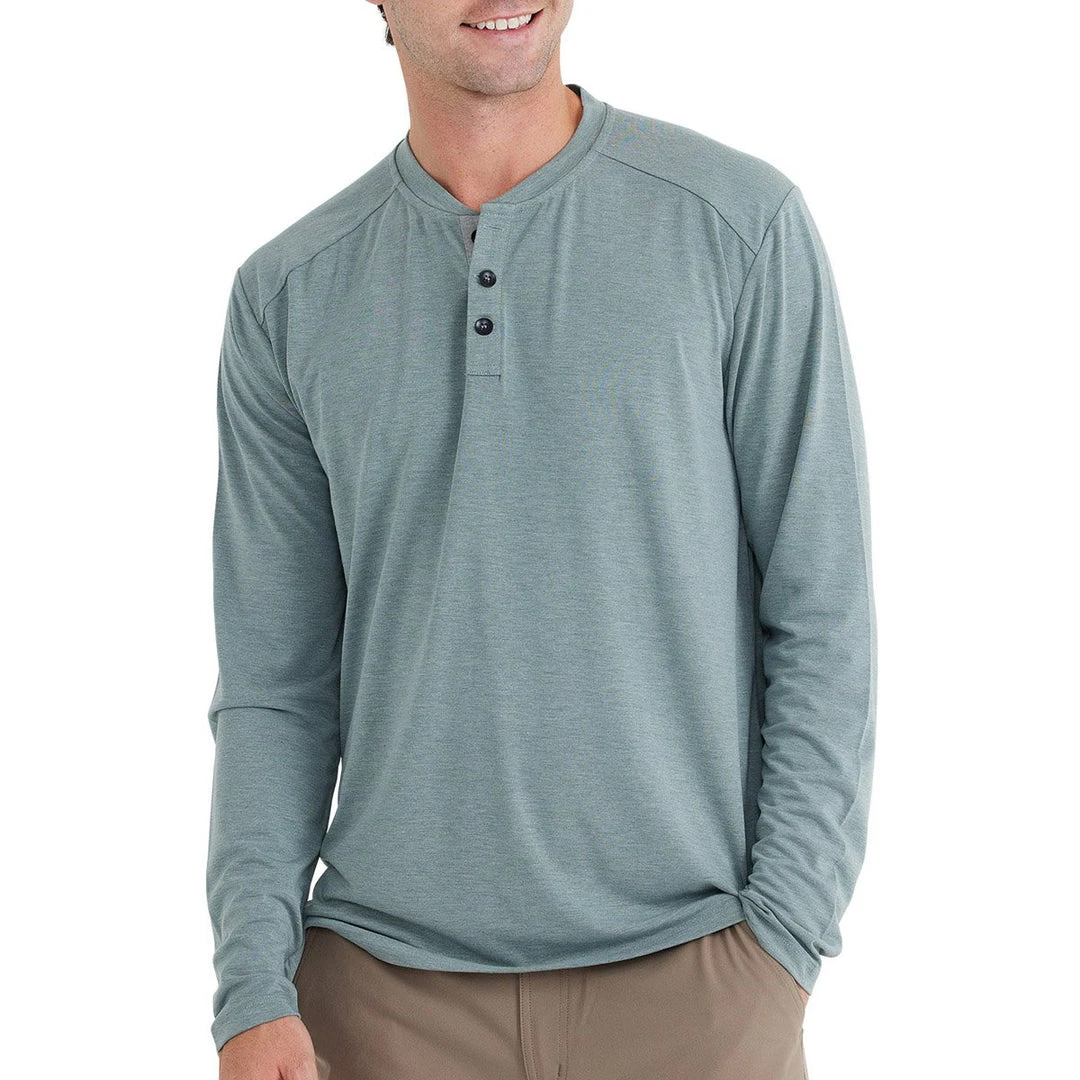 Free Fly Men's Bamboo Flex Henley 19 Free Fly Men's Bamboo Flex Henley