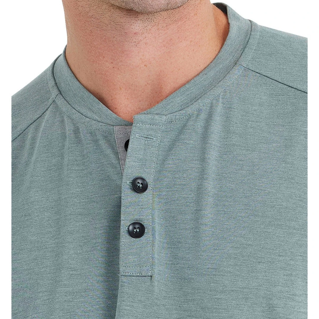 Free Fly Men's Bamboo Flex Henley 20 Free Fly Men's Bamboo Flex Henley
