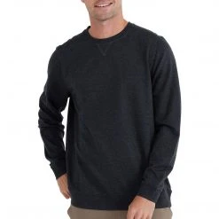 Free Fly Men's Bamboo Heritage Fleece Crew