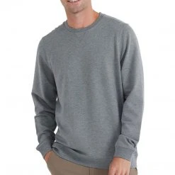 Free Fly Men's Bamboo Heritage Fleece Crew