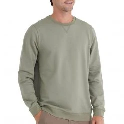 Free Fly Men's Bamboo Heritage Fleece Crew