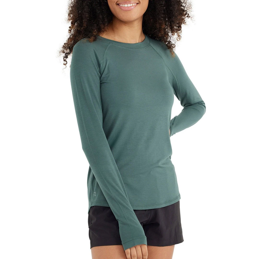 Free Fly Women's Bamboo Midweight Long Sleeve 24 Free Fly Women's Bamboo Midweight Long Sleeve