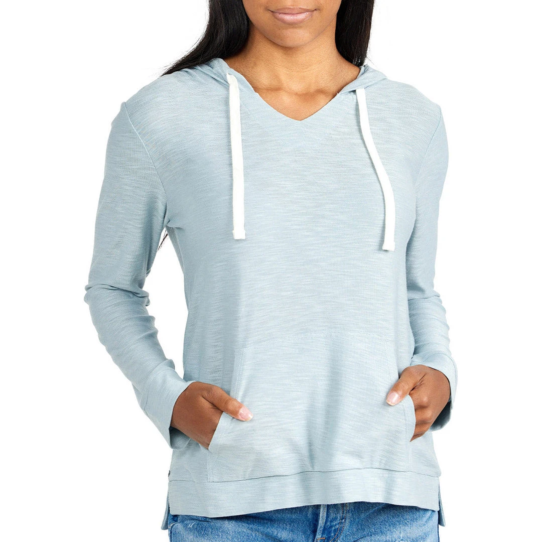 Free Fly Women's Bamboo Slub Hoody 1 Free Fly Women's Bamboo Slub Hoody