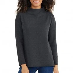 Free Fly Women's Bamboo Thermal Fleece Mockneck