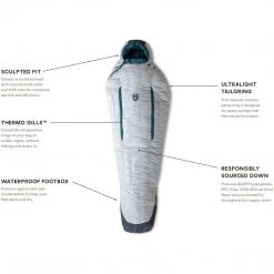 NEMO Equipment Camp & Hike Women's Kayu 15 Down Sleeping Bag - Regular 11 NEMO Equipment Camp & Hike Women's Kayu 15 Down Sleeping Bag - Regular